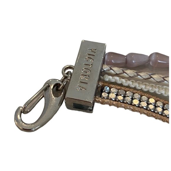 Victoria Emerson multistrand bracelet Pink Lilac - Picture 6 of 9